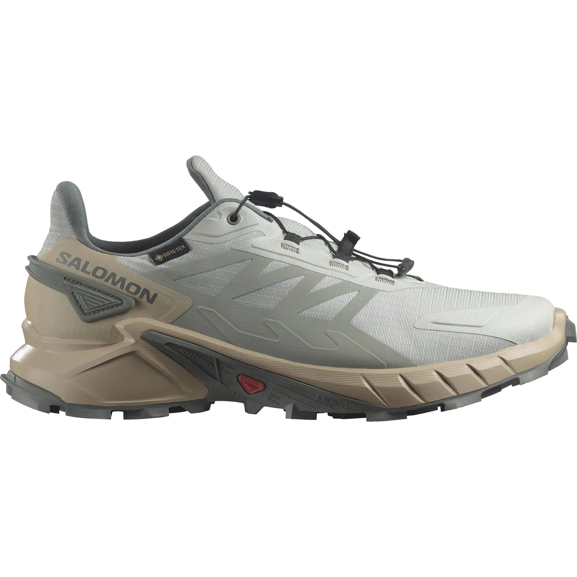 Salomon Supercross 4 Gore-Tex Metal / White Pepper / Sedona Sage