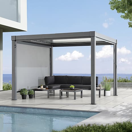 Sunjoy rulleskærm til pergola matterhorn 3 meter