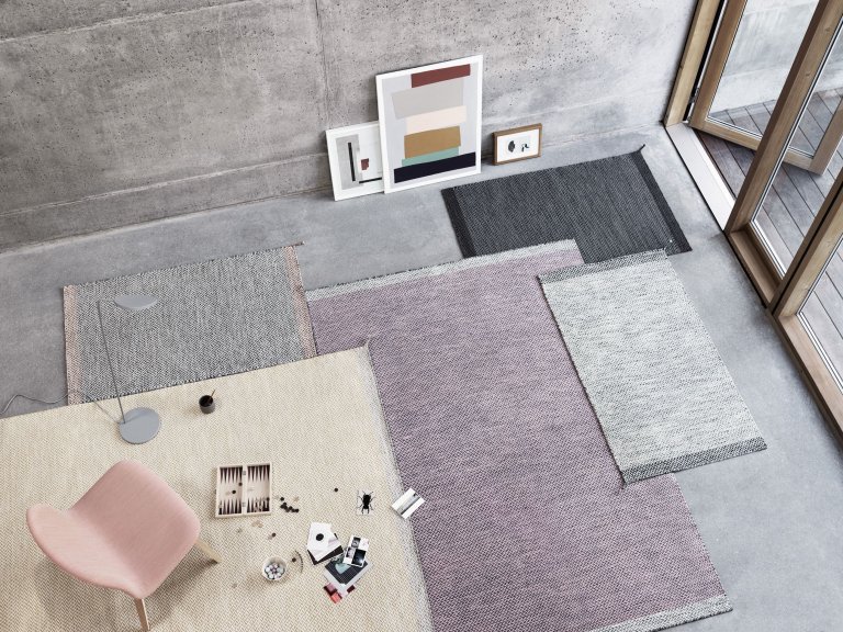 Muuto Ply vloerkleed 140x85 Burnt Orange