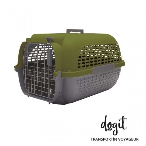 Transportadora para animais de estimação Dogit Pet Voyageur, verde