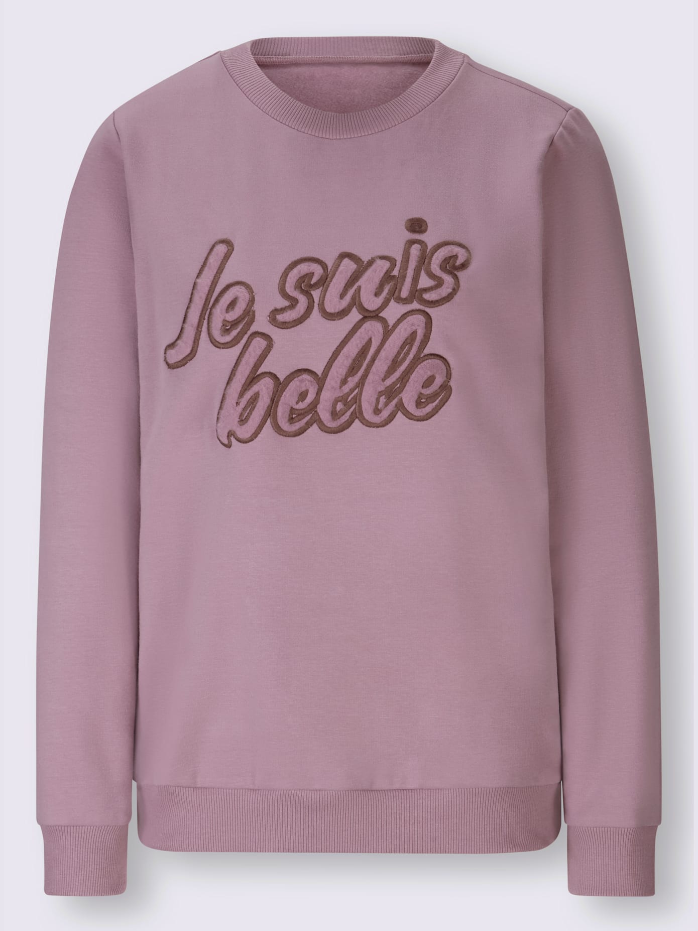 Sweat-shirt superbe broderie