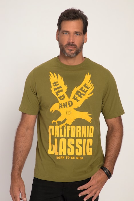 T-Shirts, 2er-Pack, Halbarm, Outlaw Print,  Rundhals