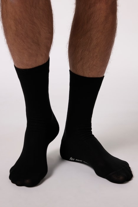 JP1880 Socken, 2er Pack, Ringel, uni