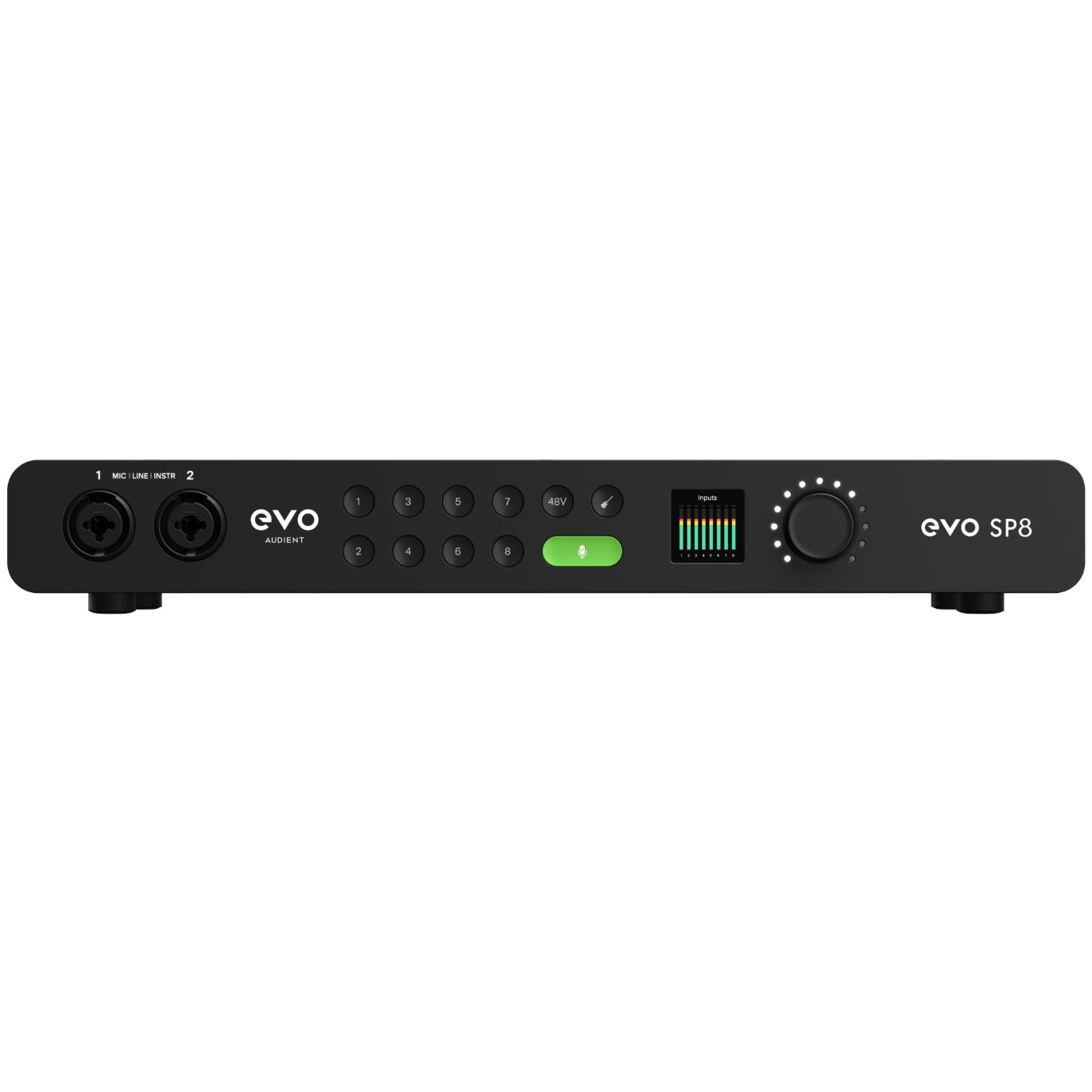 Evo by Audient SP8 8 kanaals microfoon voorversterker