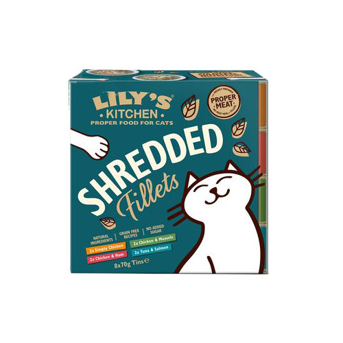 Lily’s Kitchen Cat Shredded Fillets Kattenvoer - Blik
