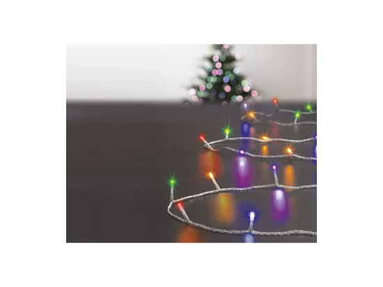 Guirlande Lumineuse Extérieur 30 m 300 LED Multicolore et 8 jeux de lumière