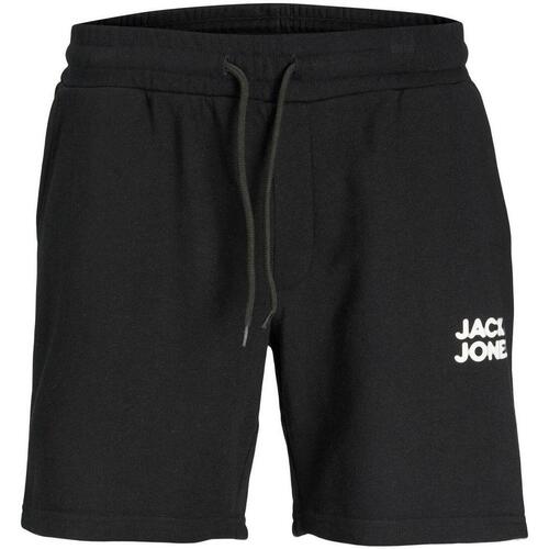 Jack & Jones - JPSTNEWSOFT SWEAT SHORTS BEX SN Negro