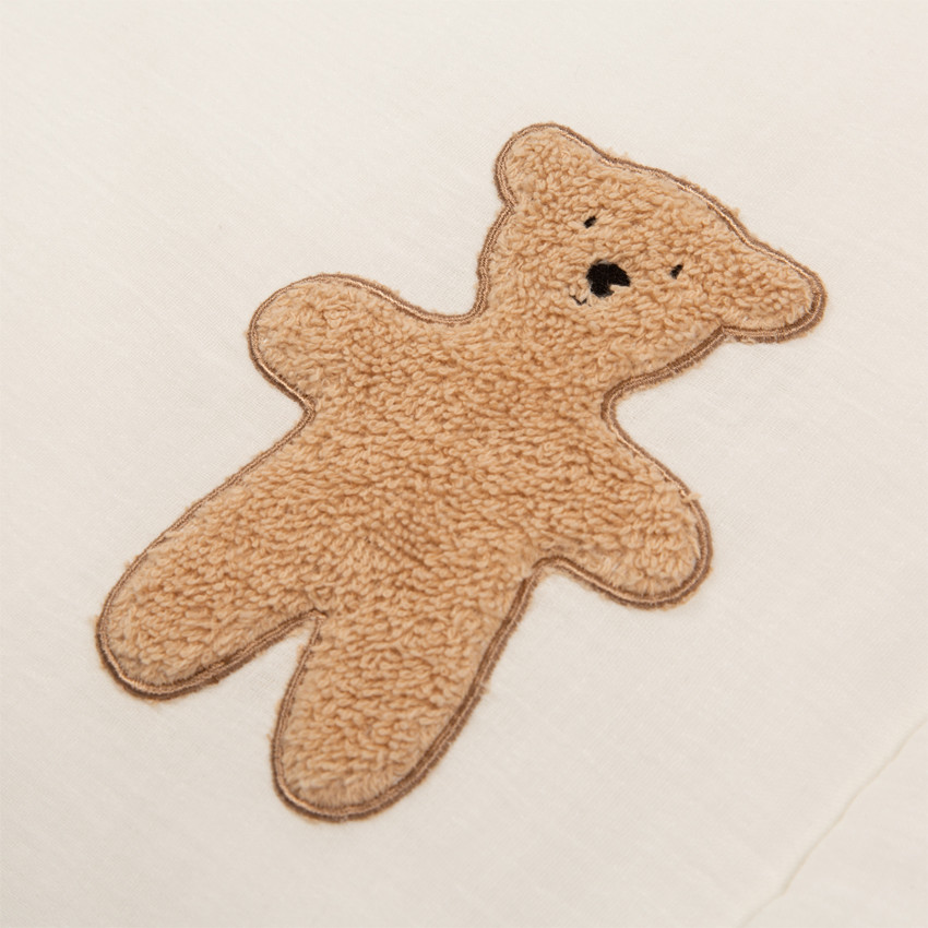 Tapis de parc en jersey et mousseline de coton - Teddy