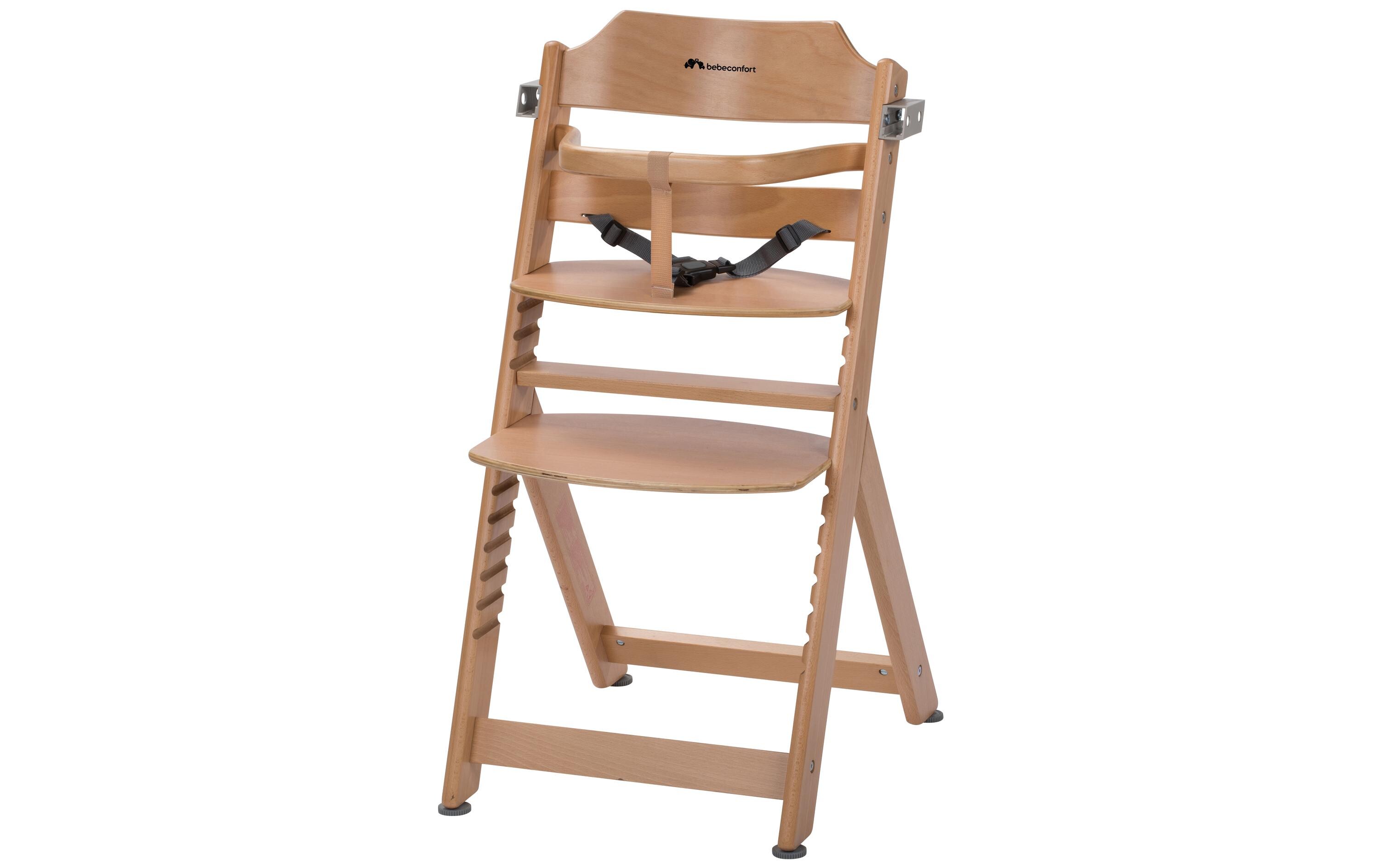 Treppenhochstuhl Timba NaturMitwachsender Holzhochstuhl