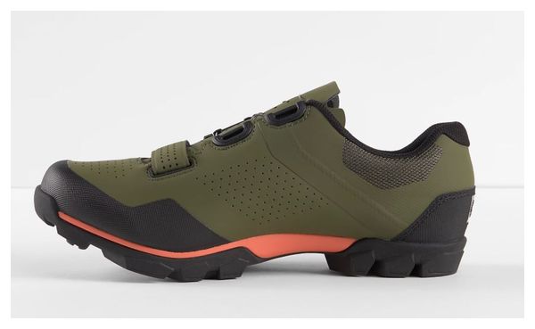 Chaussures de VTT Bontrager Foray Gris Olive / Orange