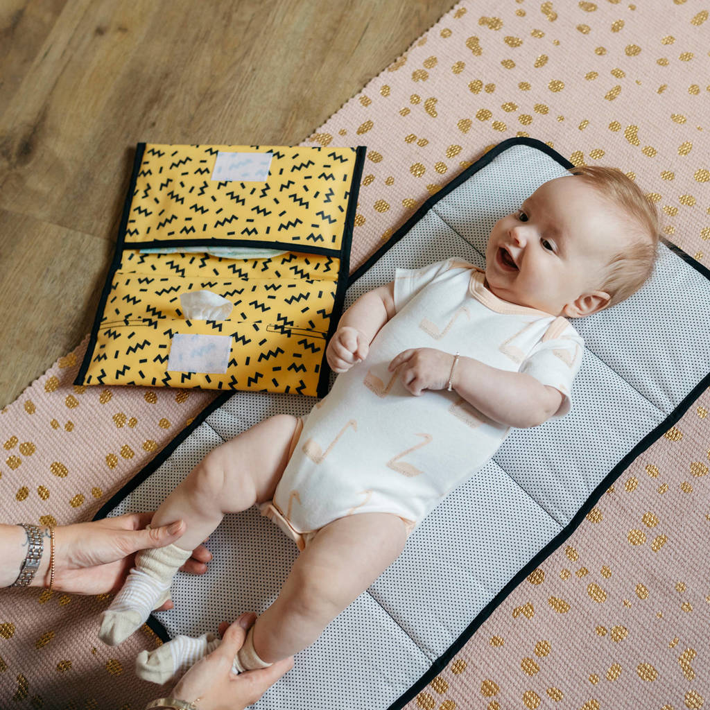 Napper luieretui memphis yellow