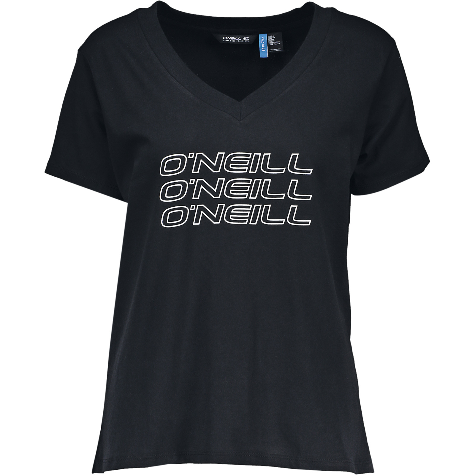 O'Neill Damen T-Shirt Triple Stack V-Neck XS, weiss