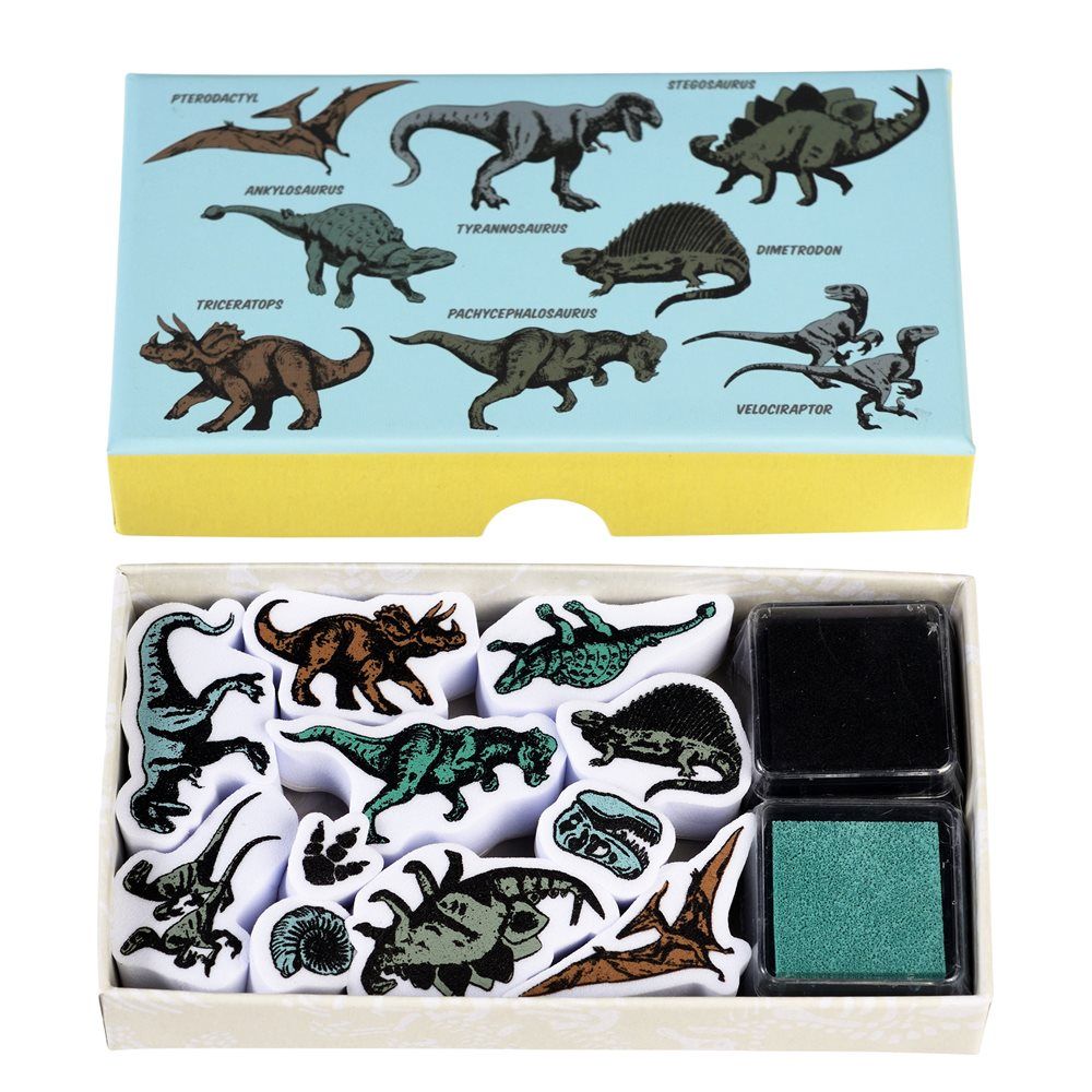 Tampons dinosaures préhistorique Rex London