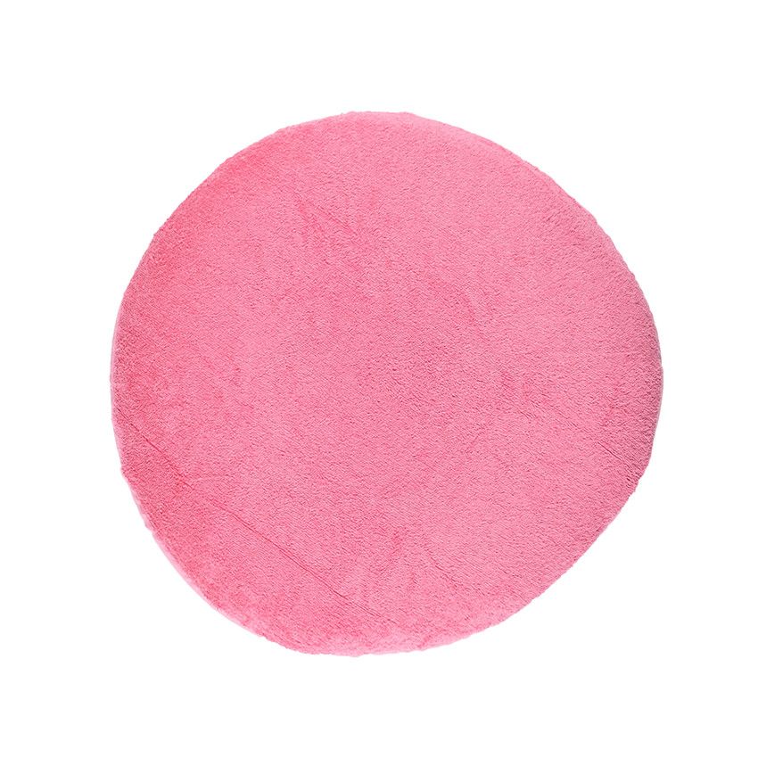 Housse ronde de coussin d'allaitement - Fuchsia - Doré