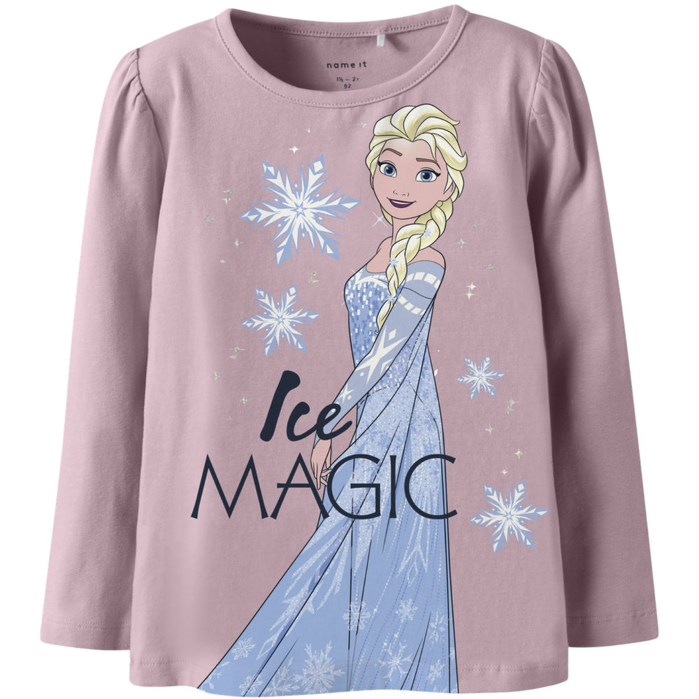 Køb Name It Keepsake Lilac Front Nmfosma Frozen Ls Top Box Wdi
