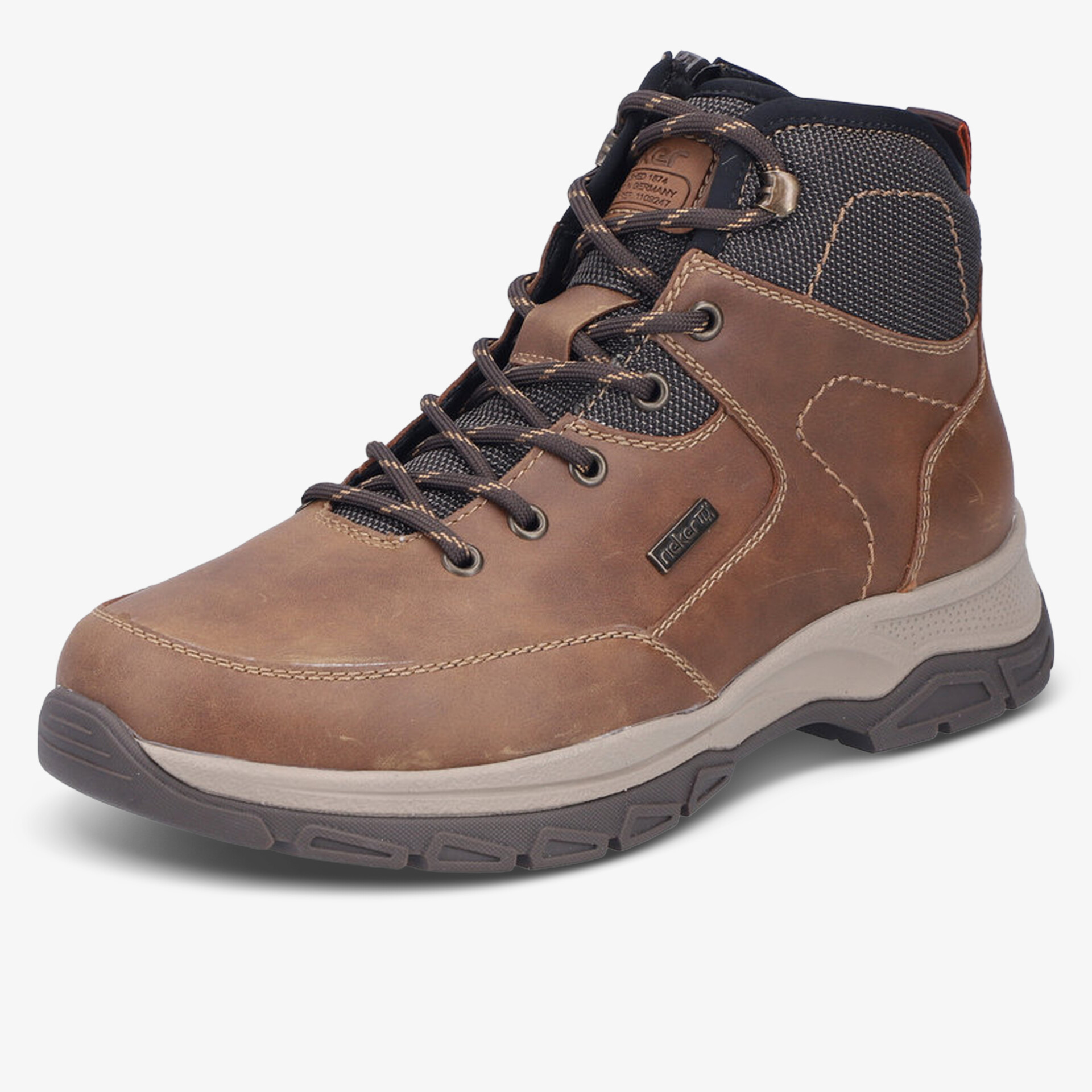 rieker Herren Schnürboots braun