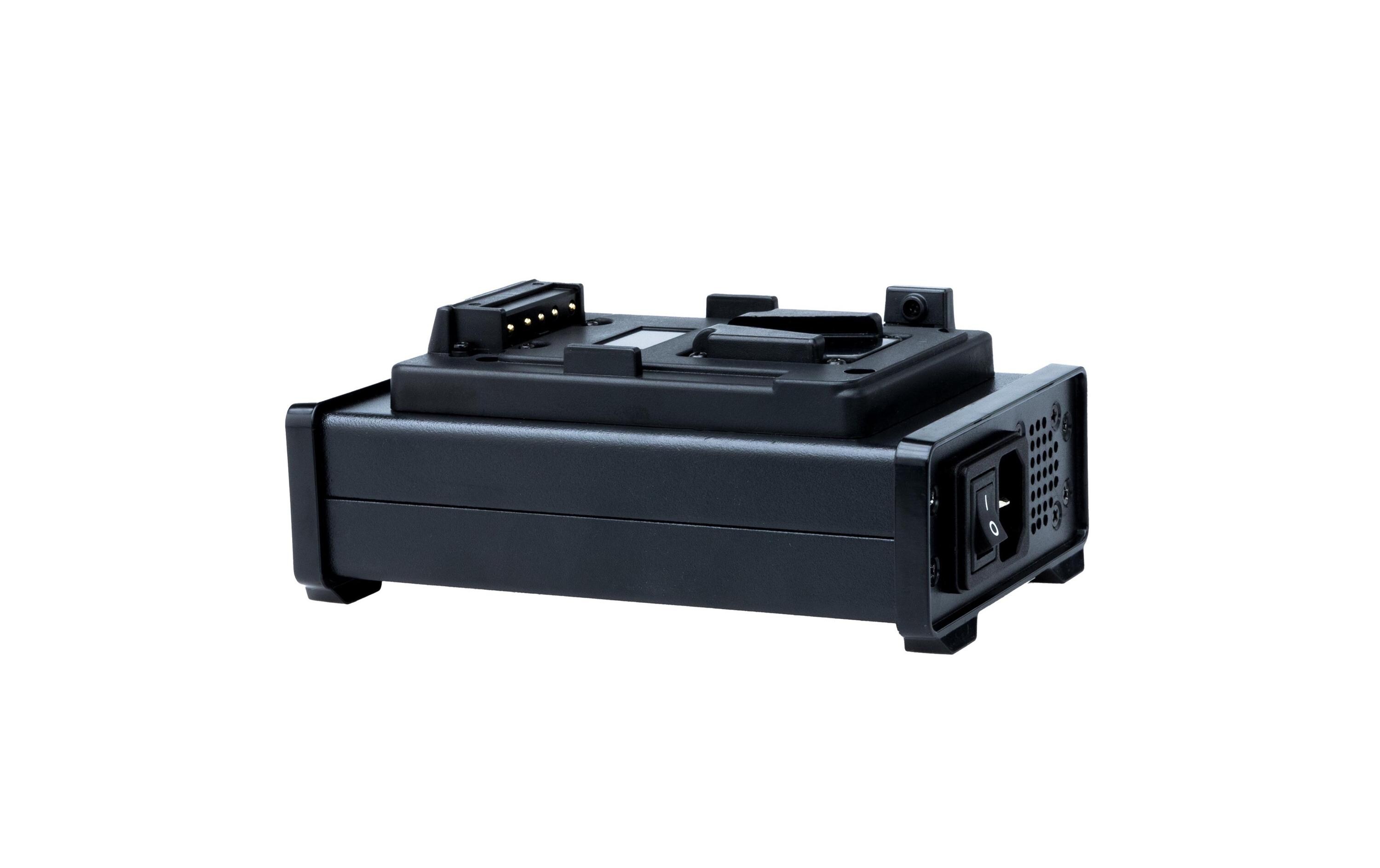 Ladegerät PL-Q80B Fast Charger V-Mount<br>Schnellladegerät mit einem Kanal
