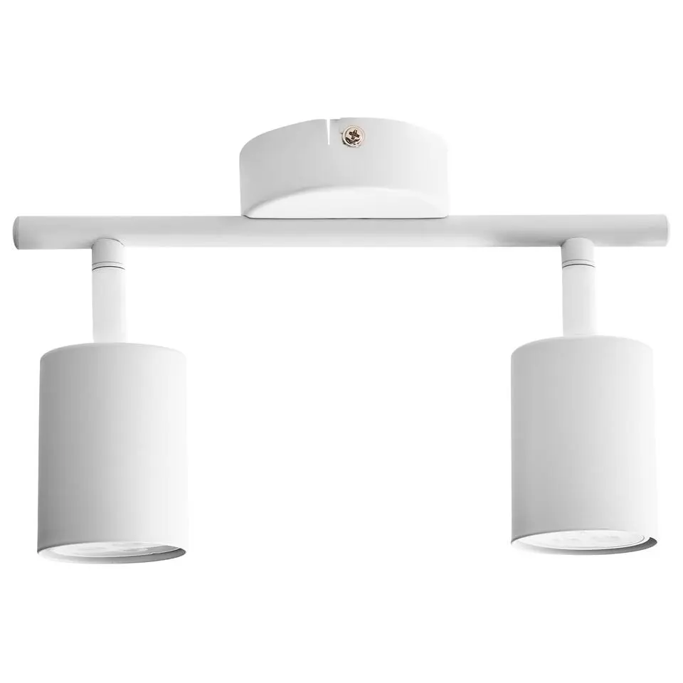 NYANDO - Plafondlamp set van 2 - Wit - Metaal
