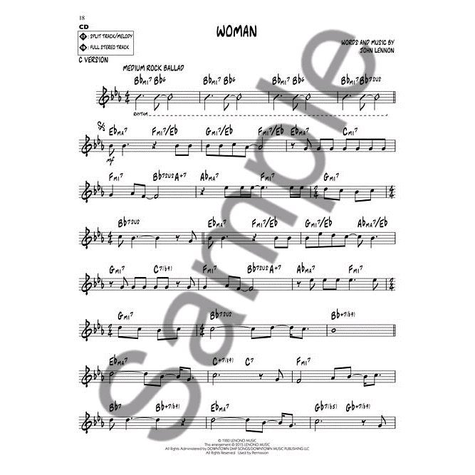 Hal Leonard - Jazz Play-Along Volume 189: John Lennon