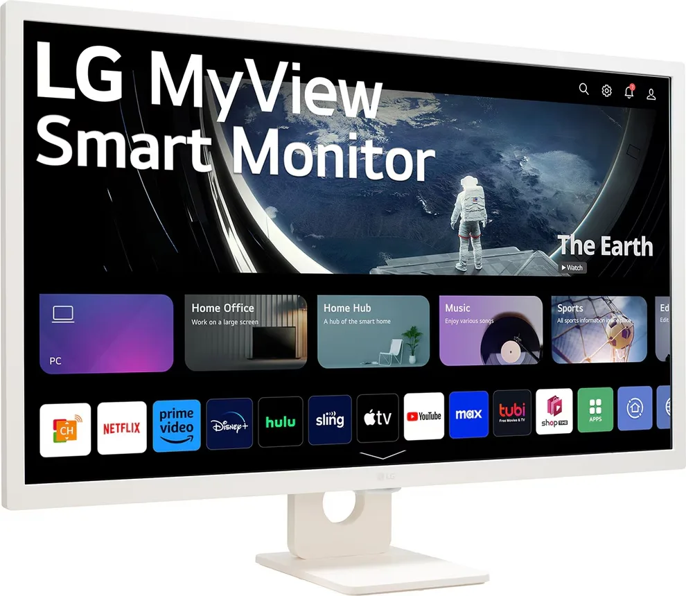 LG MyView Smart Monitor 32SR50F-W Écrans de bureau et professionnels