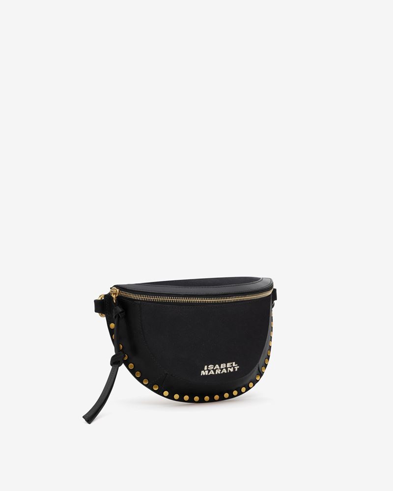 SAC BANANE EN CUIR ET COTON SKANO