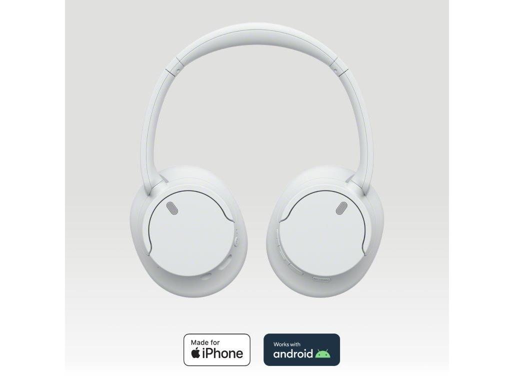 AUSCULTADORES SEM FIO SONY WHCH720NW NOISE CANCELLING BRANCO
