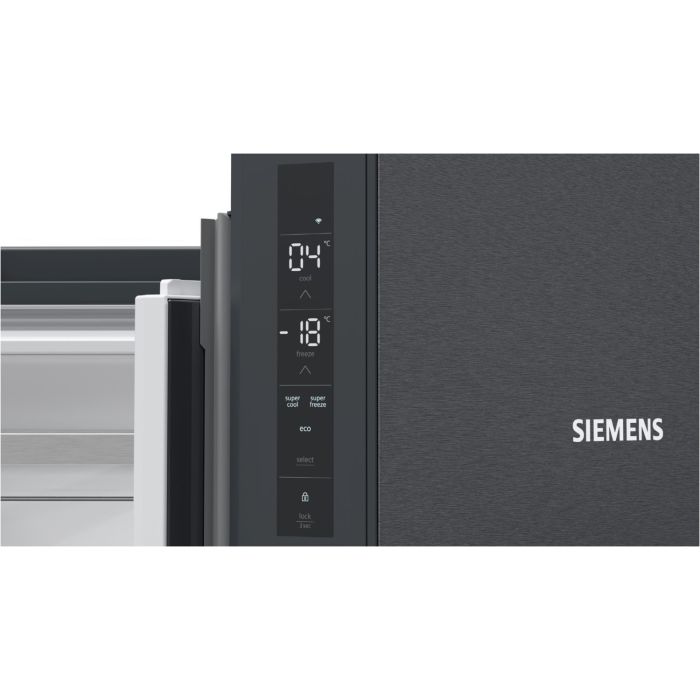 Siemens Side-by-Side iQ500 KF96NAXEA BlackSteel
