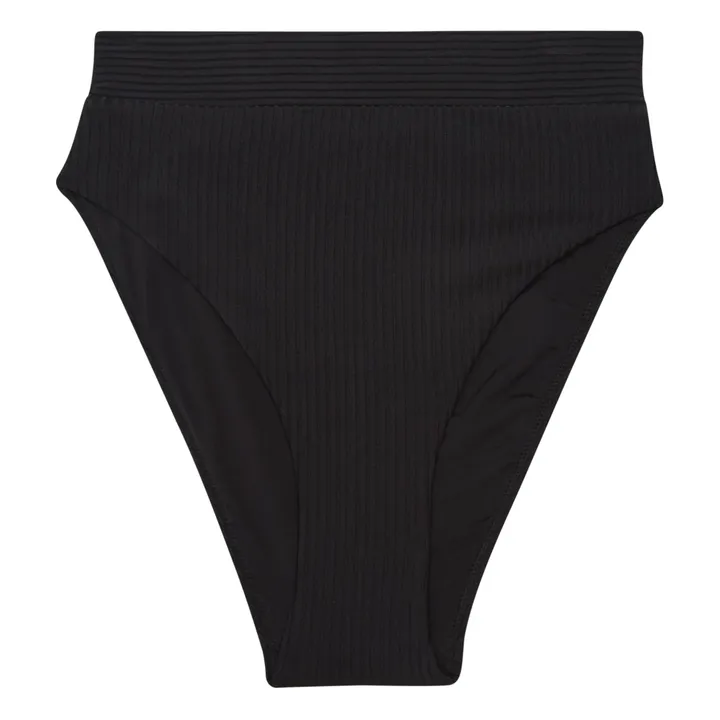Albertine Bas de Maillot Alia Côtelé | Noir