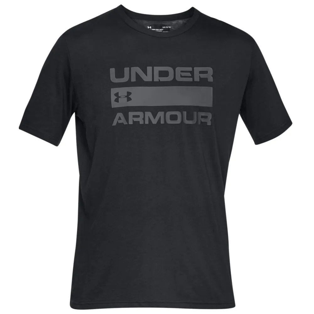 Under Armour -  Under Armour Shirt Team Issue Wordmark SS schwarz