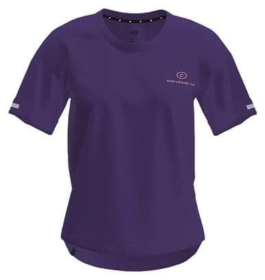 Maillot manches courtes Femme Ciele Everybody Run Violet