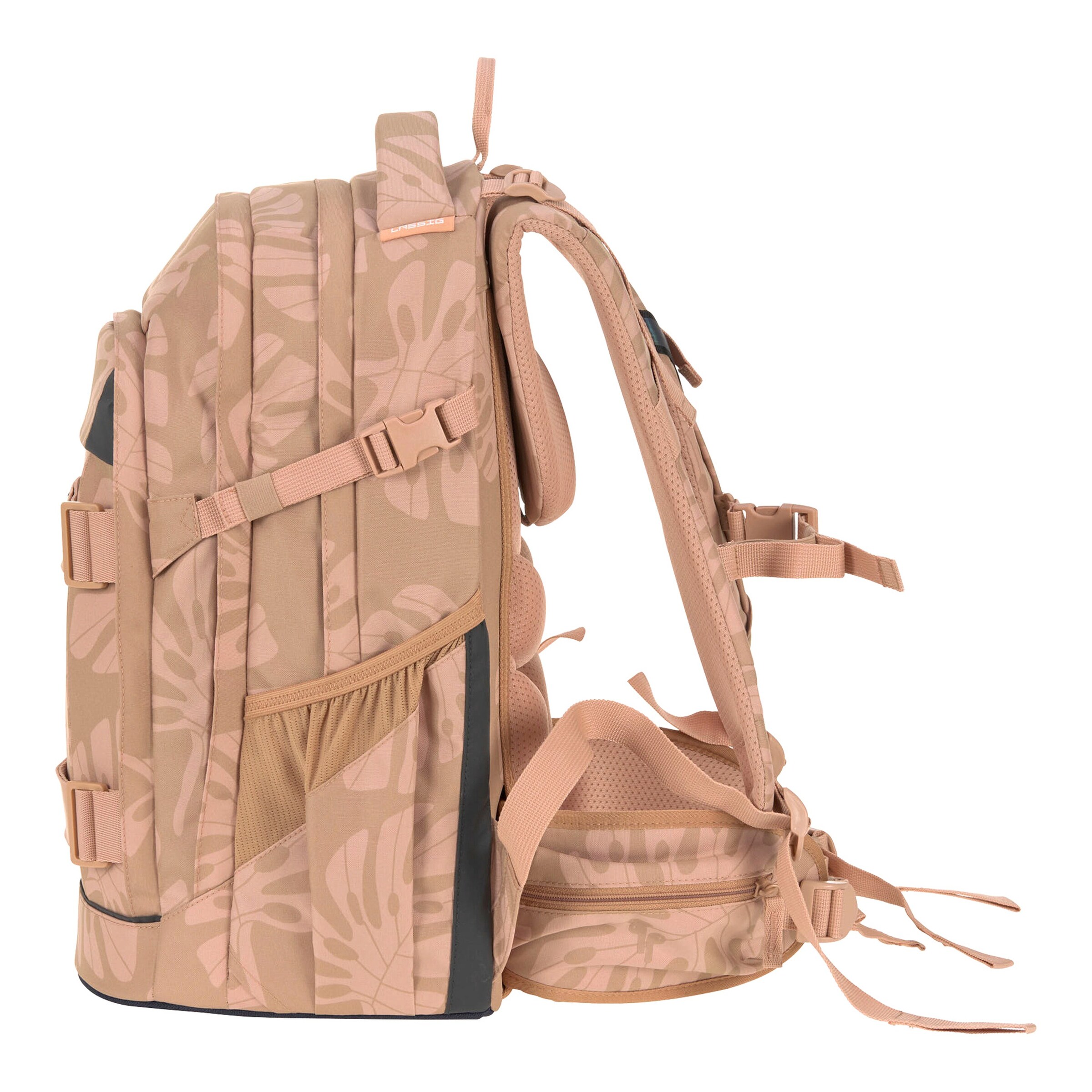 Lässig Schulrucksack BOLD Origin Leaves caramel
