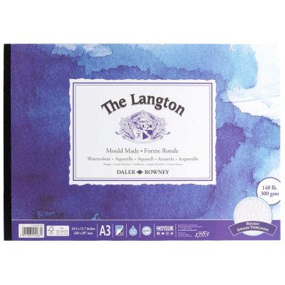 Daler Rowney Langton A3 Watercolour Rough Pad: 300 GSM