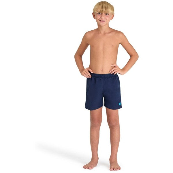 Køb Arena Badeshorts Solid R Navy-Turquoise