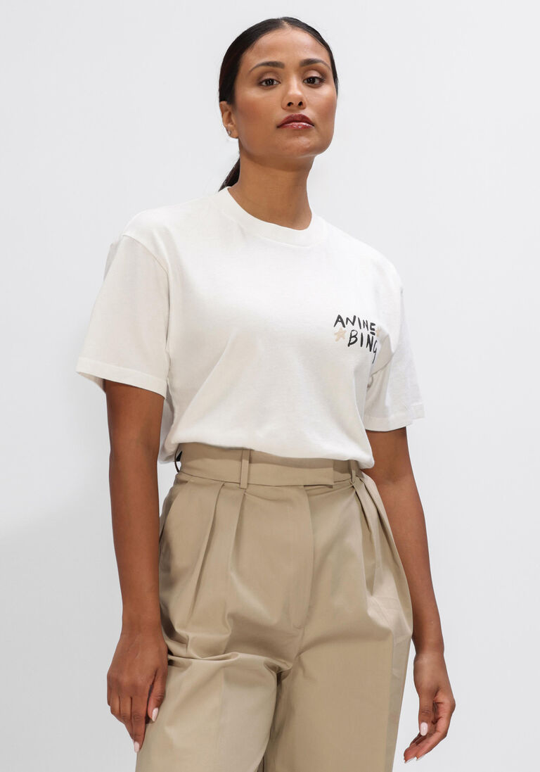 witte anine bing tops & t-shirts walker tee empowerment