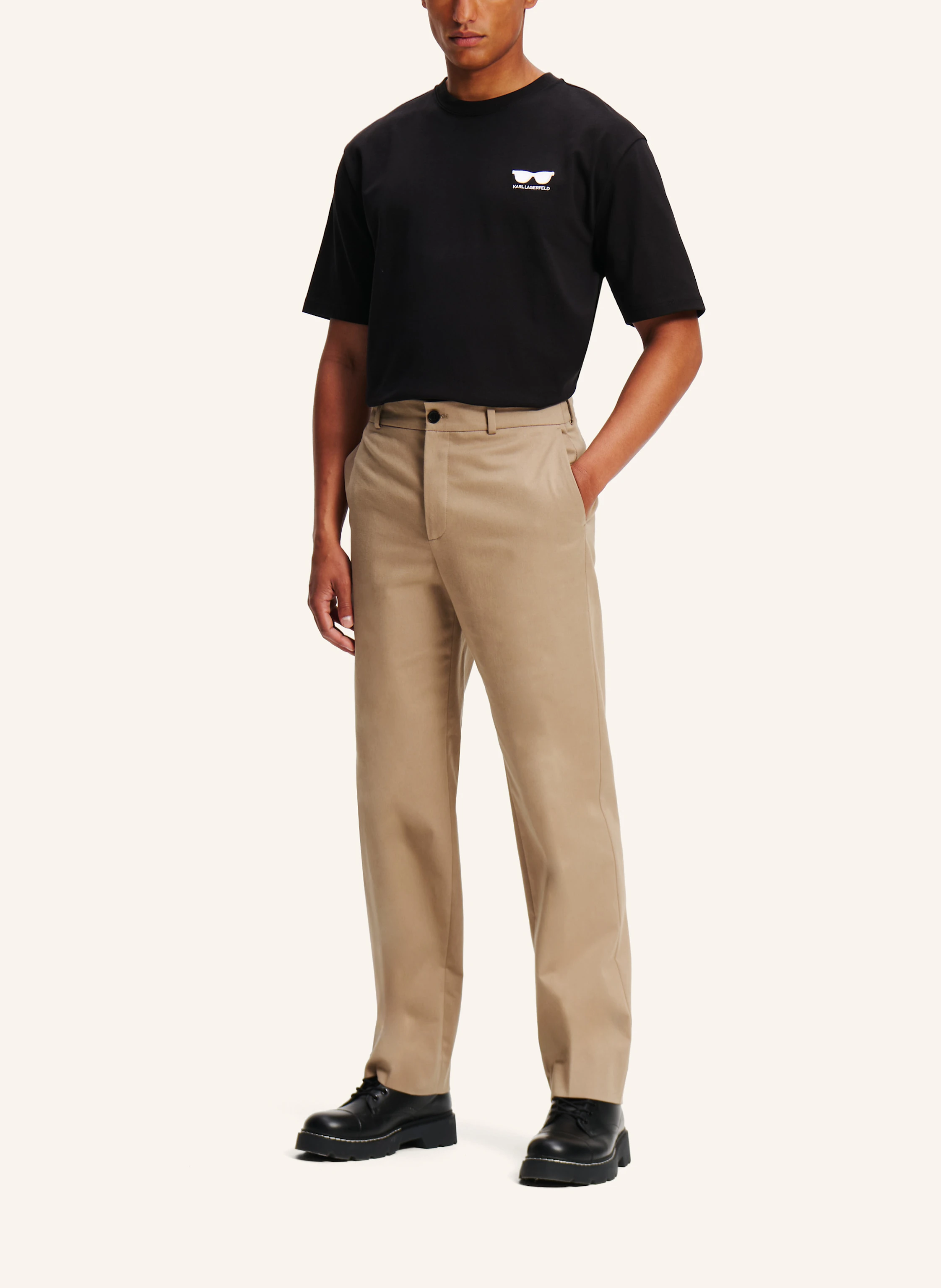 KARL LAGERFELD LEGERE CHINO-HOSE