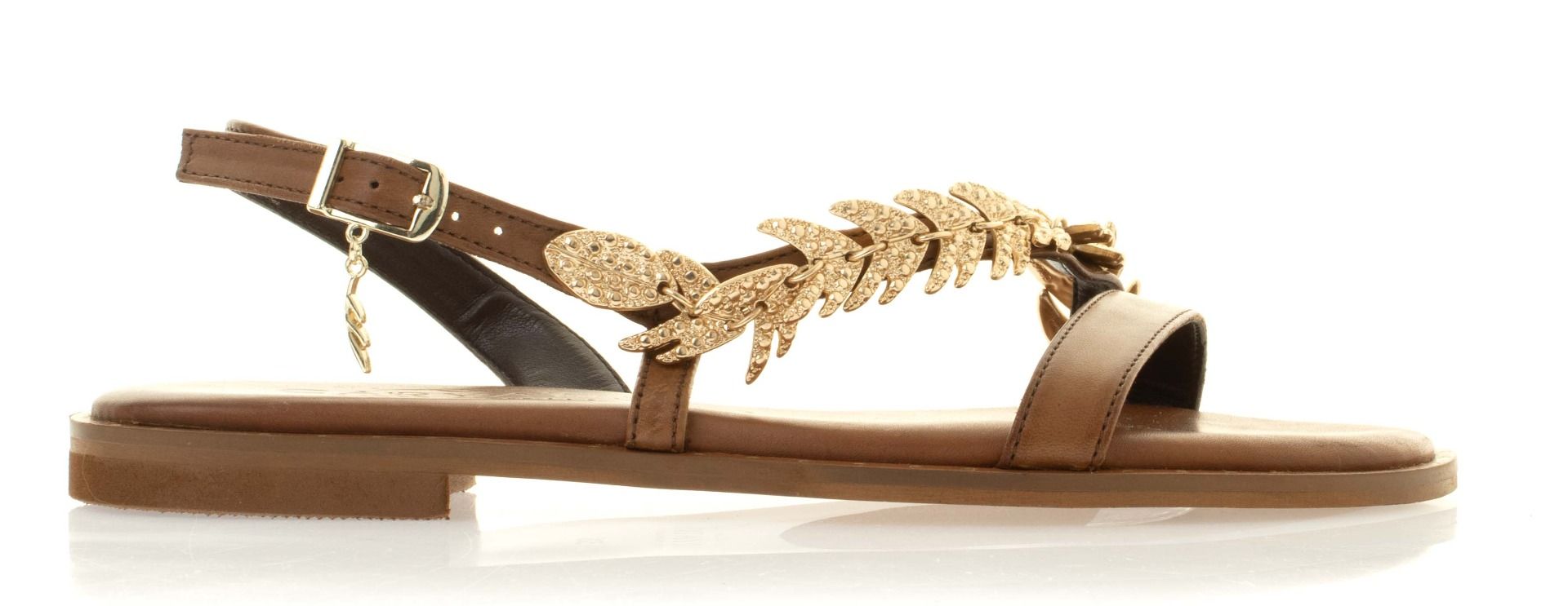 Caryatis Leather Sandals