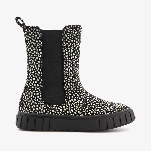 Blue Box meisjes chelsea boots met stippen