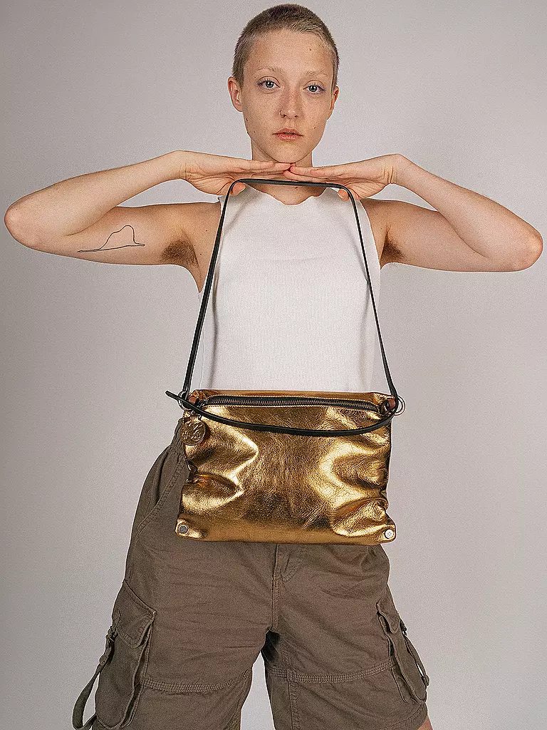 INA KENT Ledertasche - Umhängetasche MOONLIT Ed. 1 kupfer