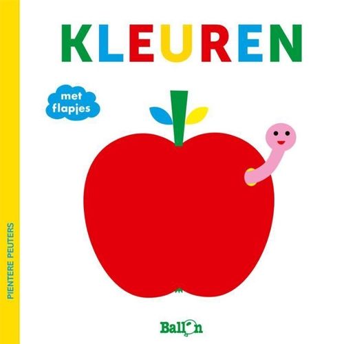 Uitgeverij ballon flapjesboek pientere peuters - kleuren