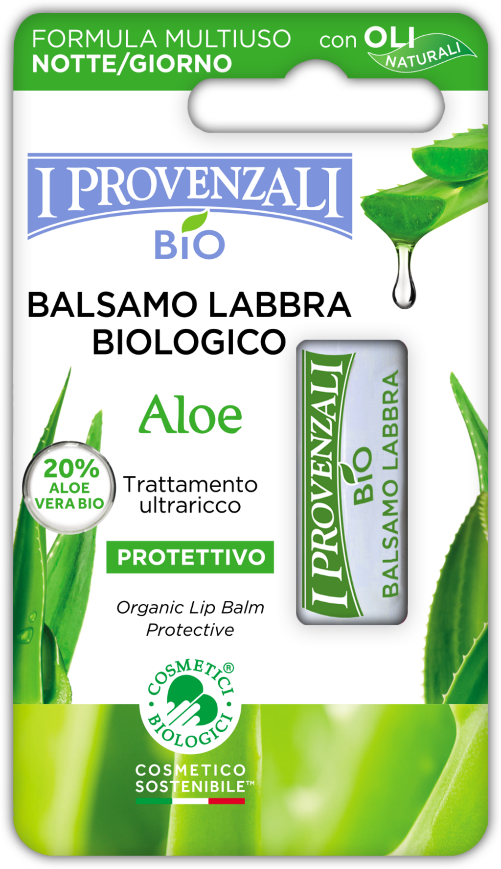 I PROVENZALI  Aloe Lippenbalsam, 5,50 ml