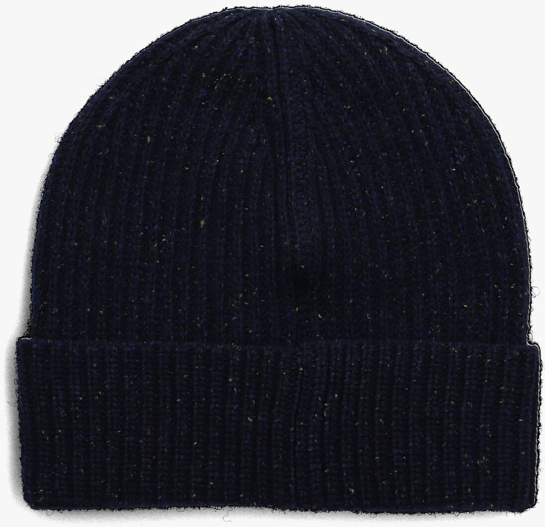 donkerblauwe profuomo muts hat wool polyamide