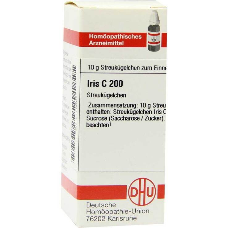 DHU Iris C 200 Globuli, 10 g