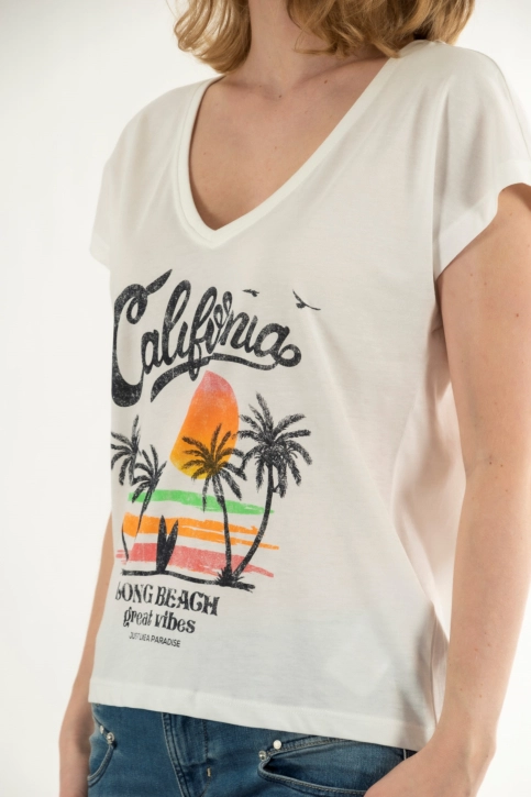 Tee shirt only mila cloud dancer california