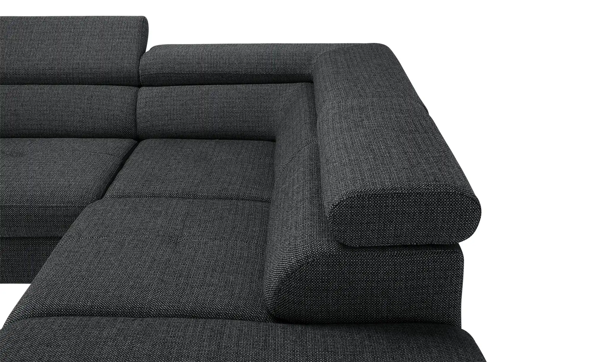 switch Ecksofa aus Flachgewebe Fabio