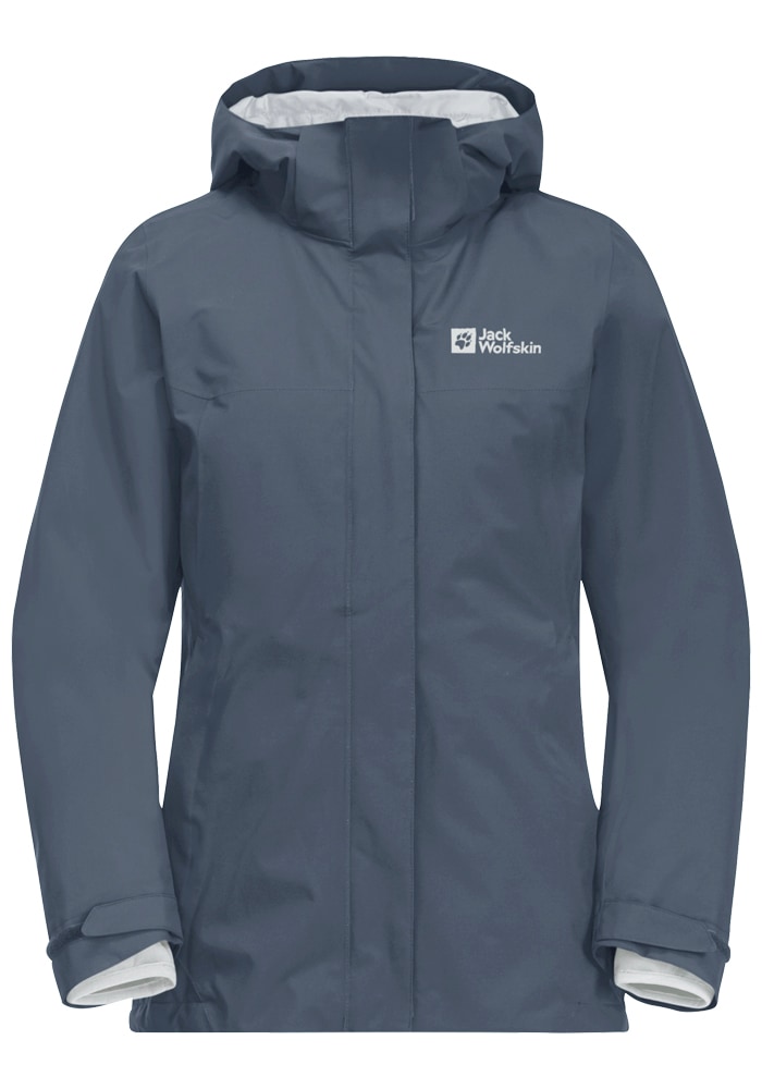 Jack Wolfskin 3-in-1-Funktionsjacke »LUNTAL 3IN1 JKT W« mit Kapuze