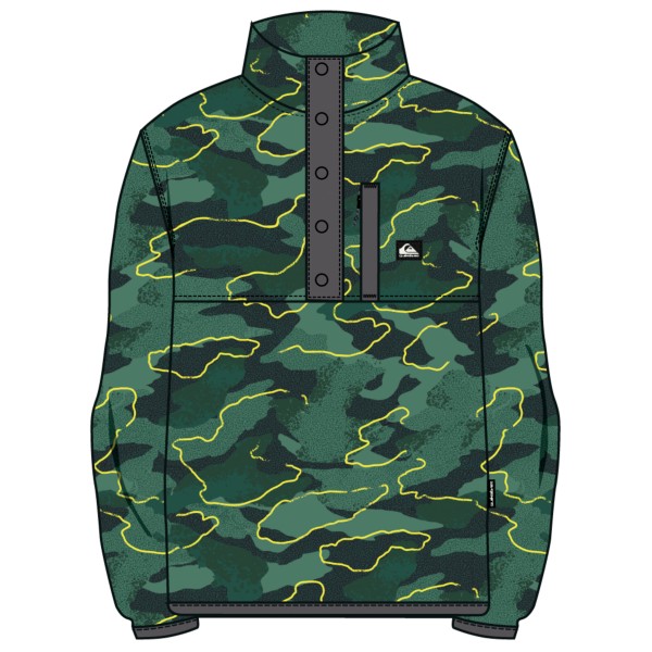 Quiksilver - Kid's No Destination Half Snap - Pull polaire