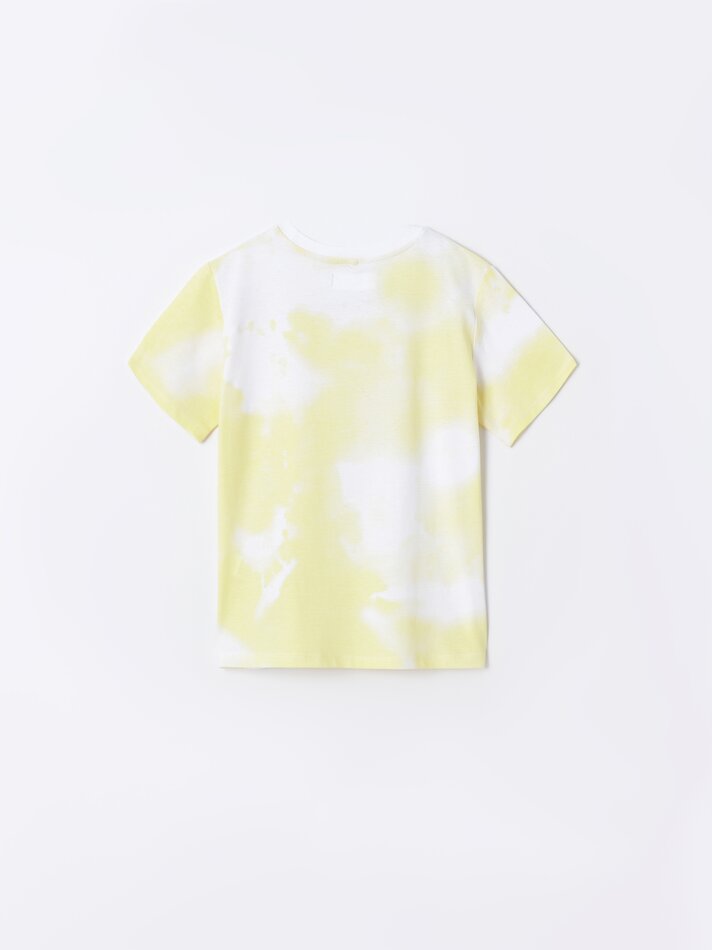 Pacote com 4 camisetas de manga curta sortidas - Verde Fluorescente