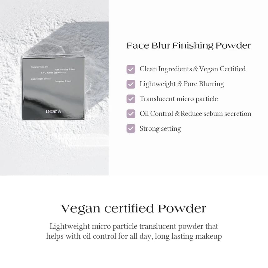 Dear.A - Face Blur Finishing Powder