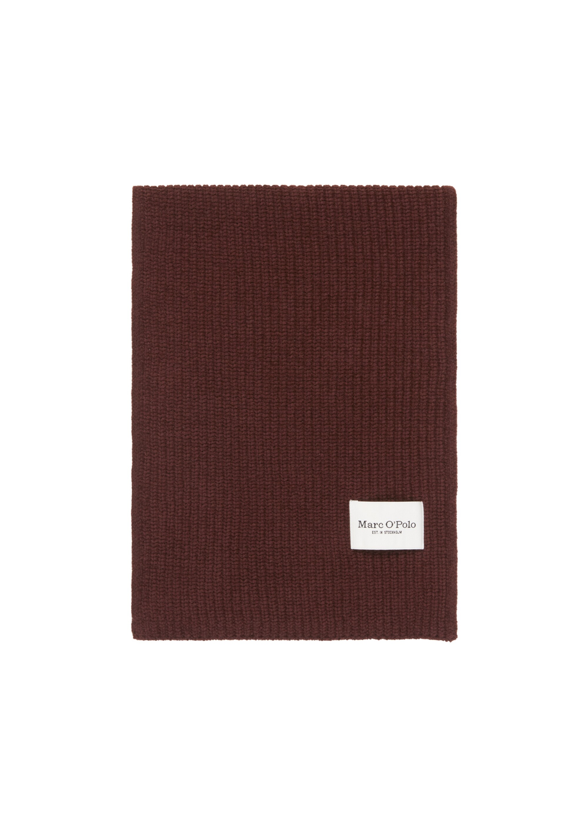 Strickschal aus reiner Bio-Baumwolle