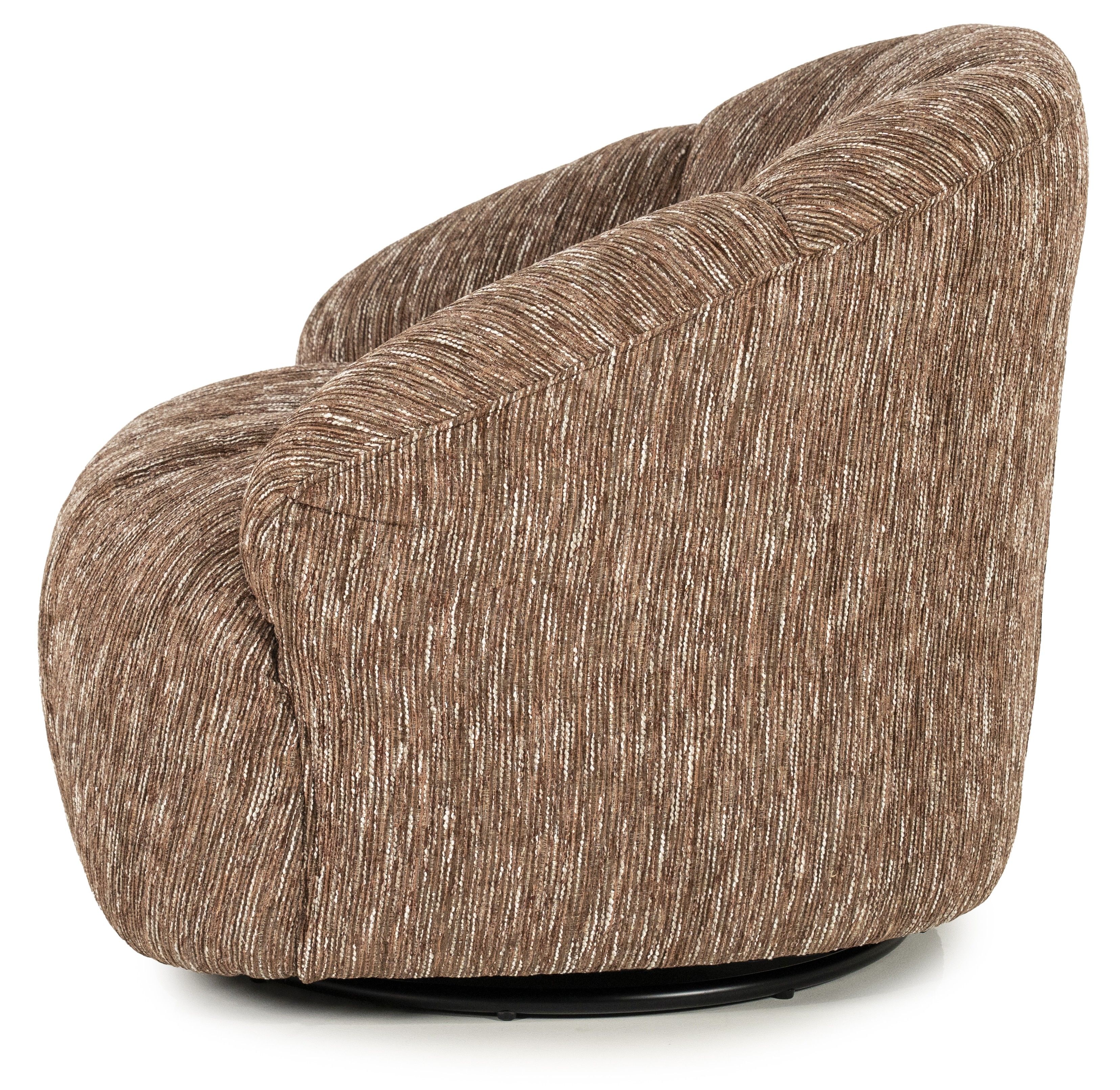 Draaifauteuil burgundy 250188 Sogno B88 x D83 x H76 cm